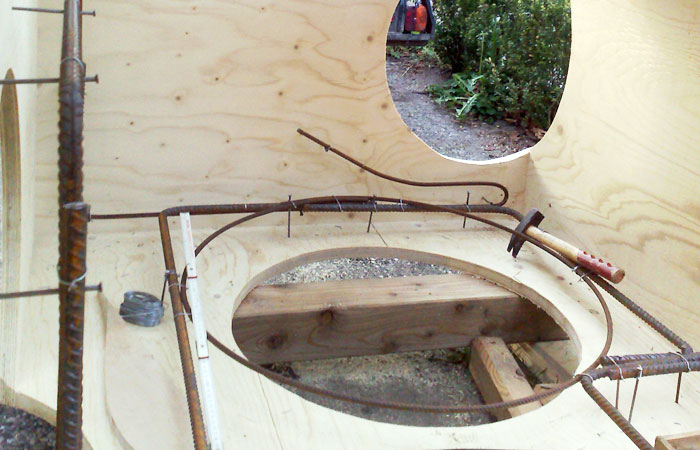 Der Btaonk�se am Stellwerk in Bargteheide