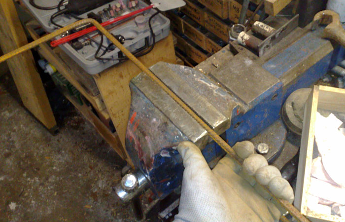 Der Btaonk�se am Stellwerk in Bargteheide