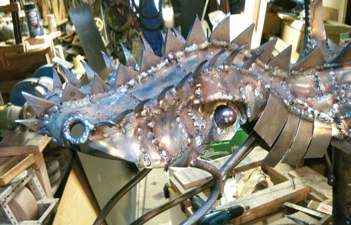 Drache f�r Zmigrod - Kunst von S�ren Clausen