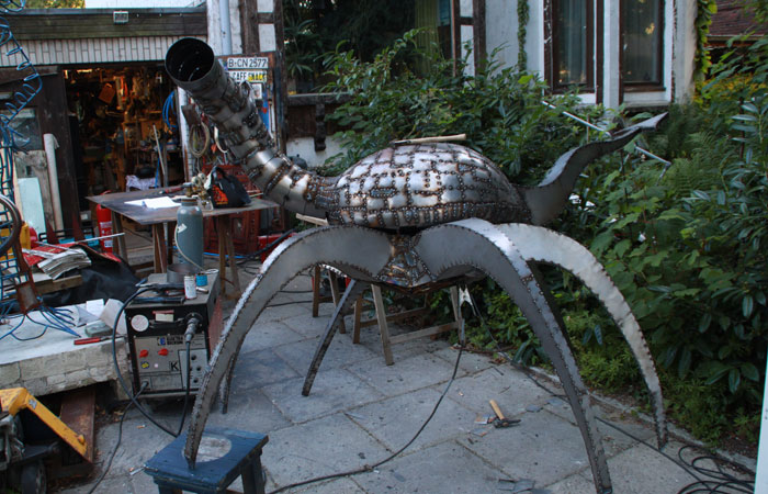 Der Wanderpenis - Kunst von S�ren Clausen