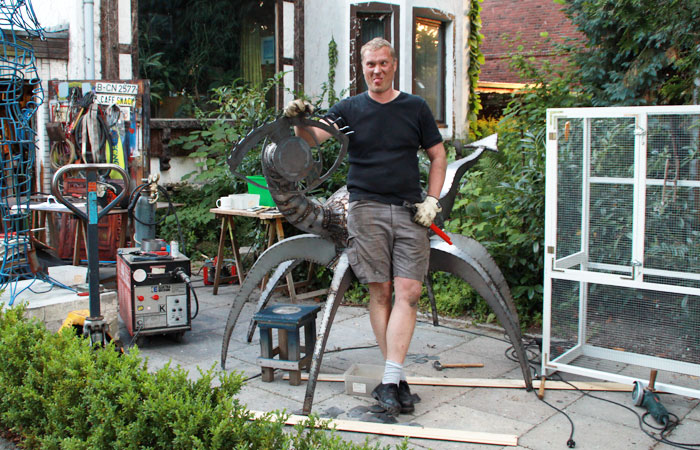 Der Wanderpenis - Kunst von S�ren Clausen